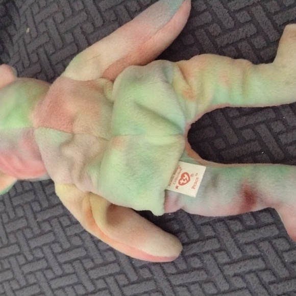 NWT RETIRED PEACE TYE-DYED Beanie baby - Picture 3 of 8